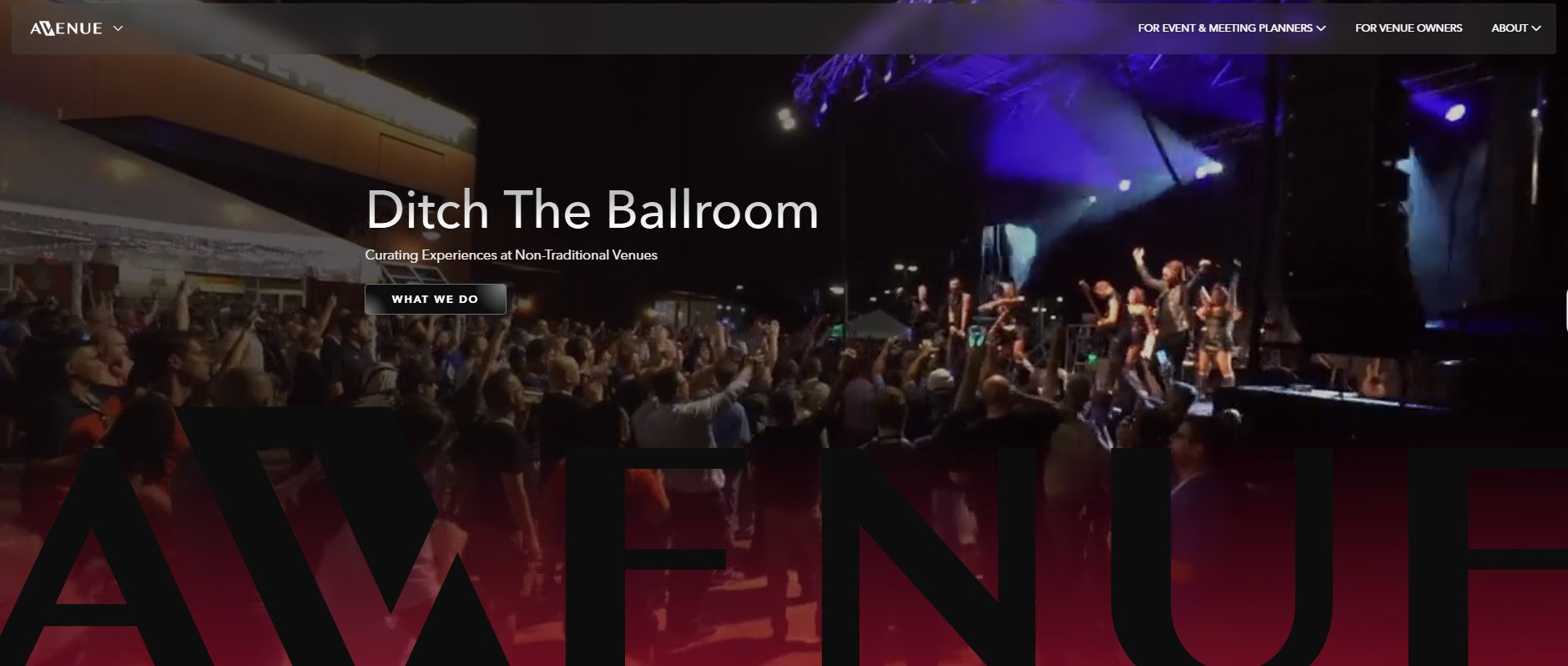 New Website Launch: Welcome to the New aVenueEventGroup.com Image